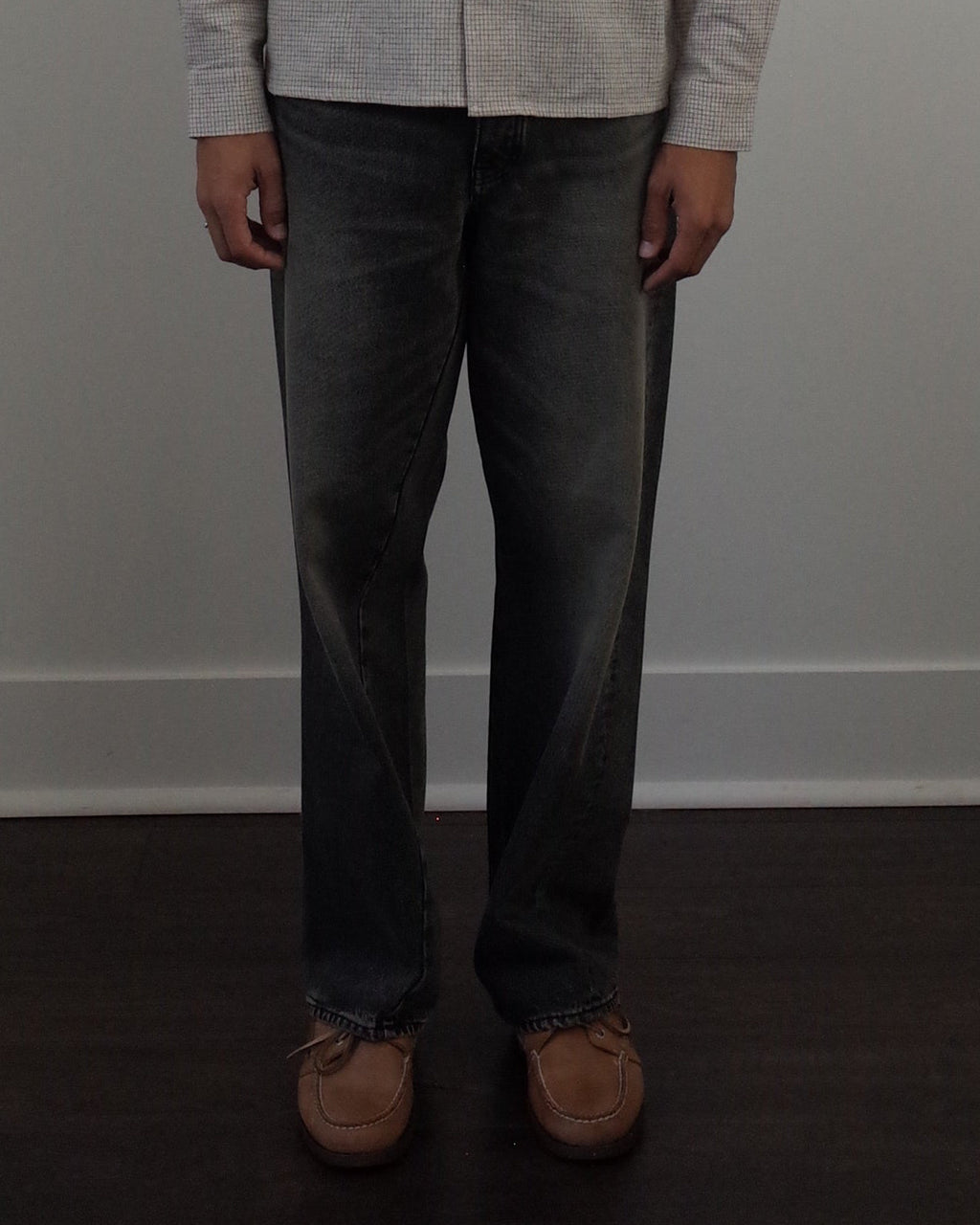 Sunflower Wide Twist Denim - Black Tint
