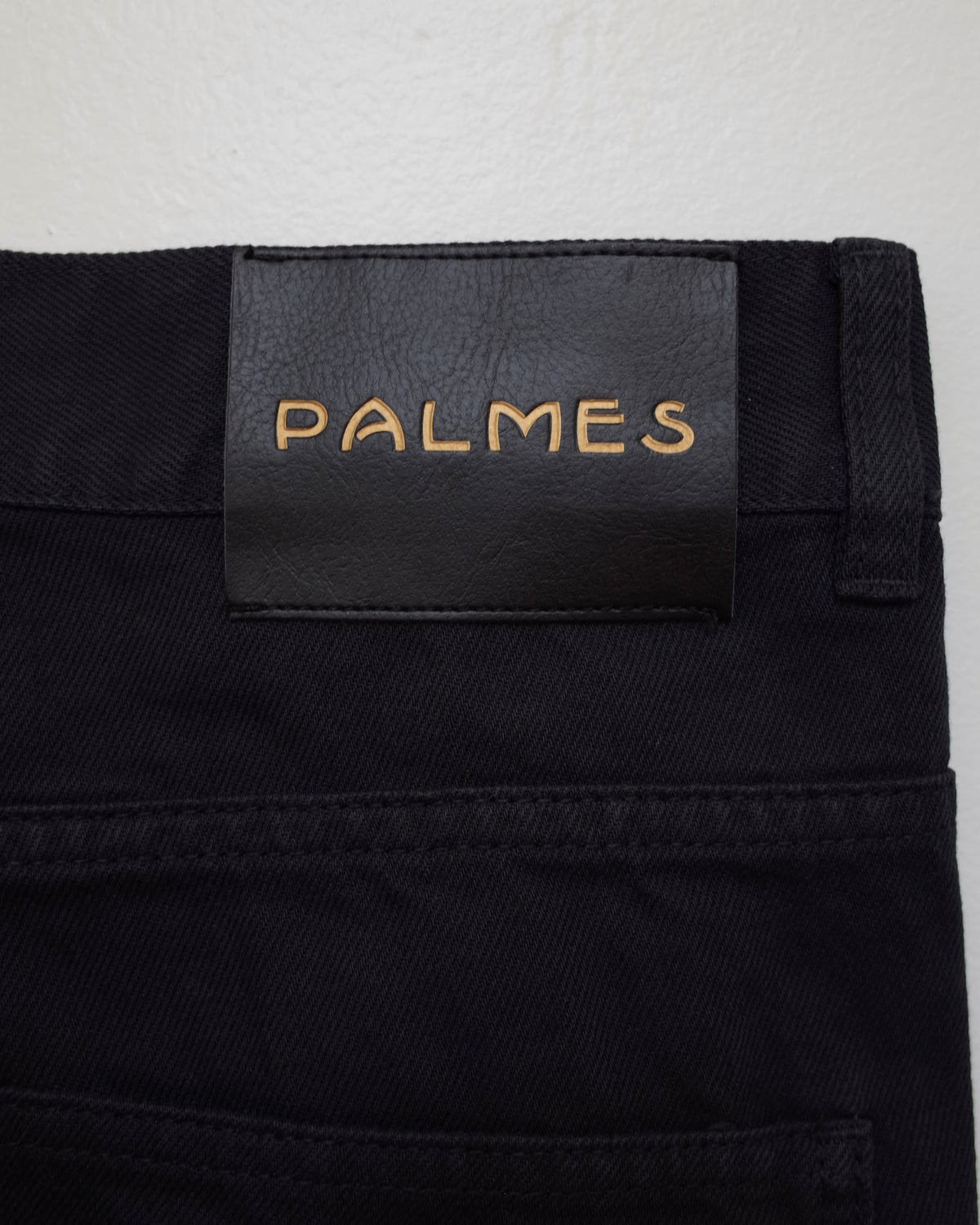 Palmes Coarse Trousers - Black