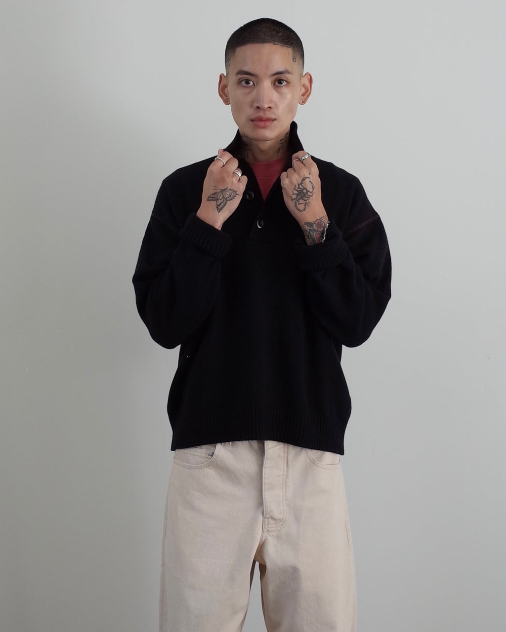 Works and Days Supergeelong Polo - Black
