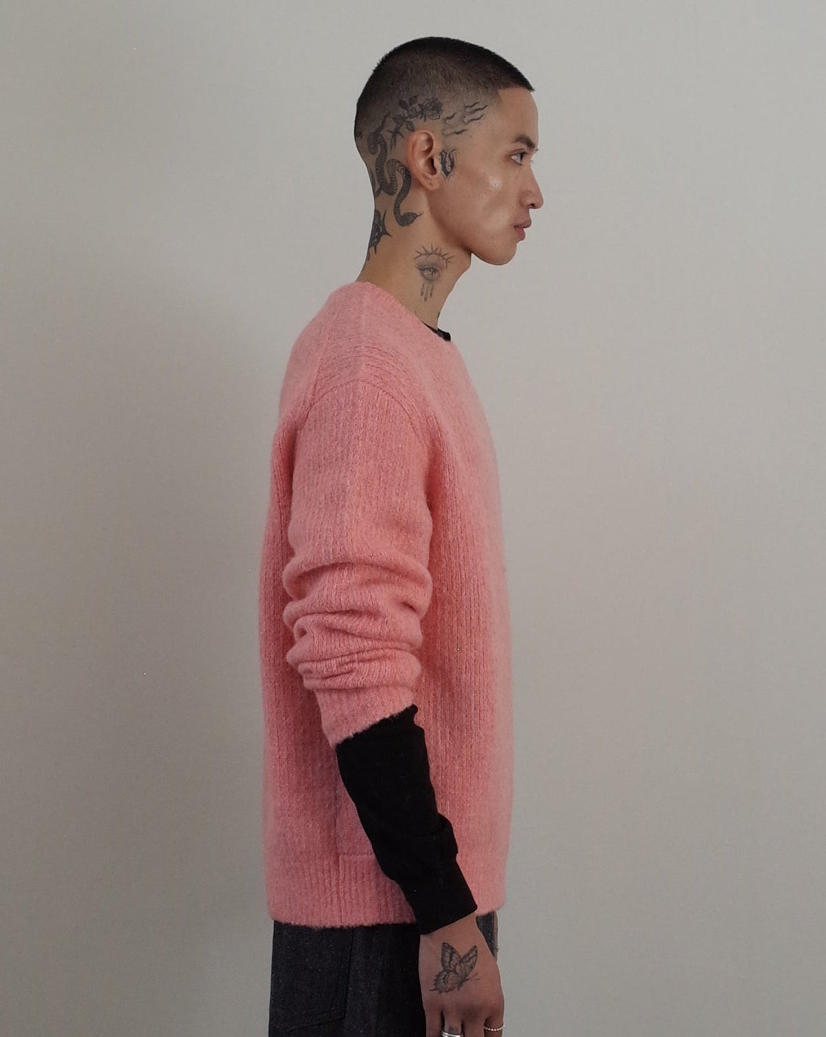 Sunflower Yak Sweater - Bubble Gum