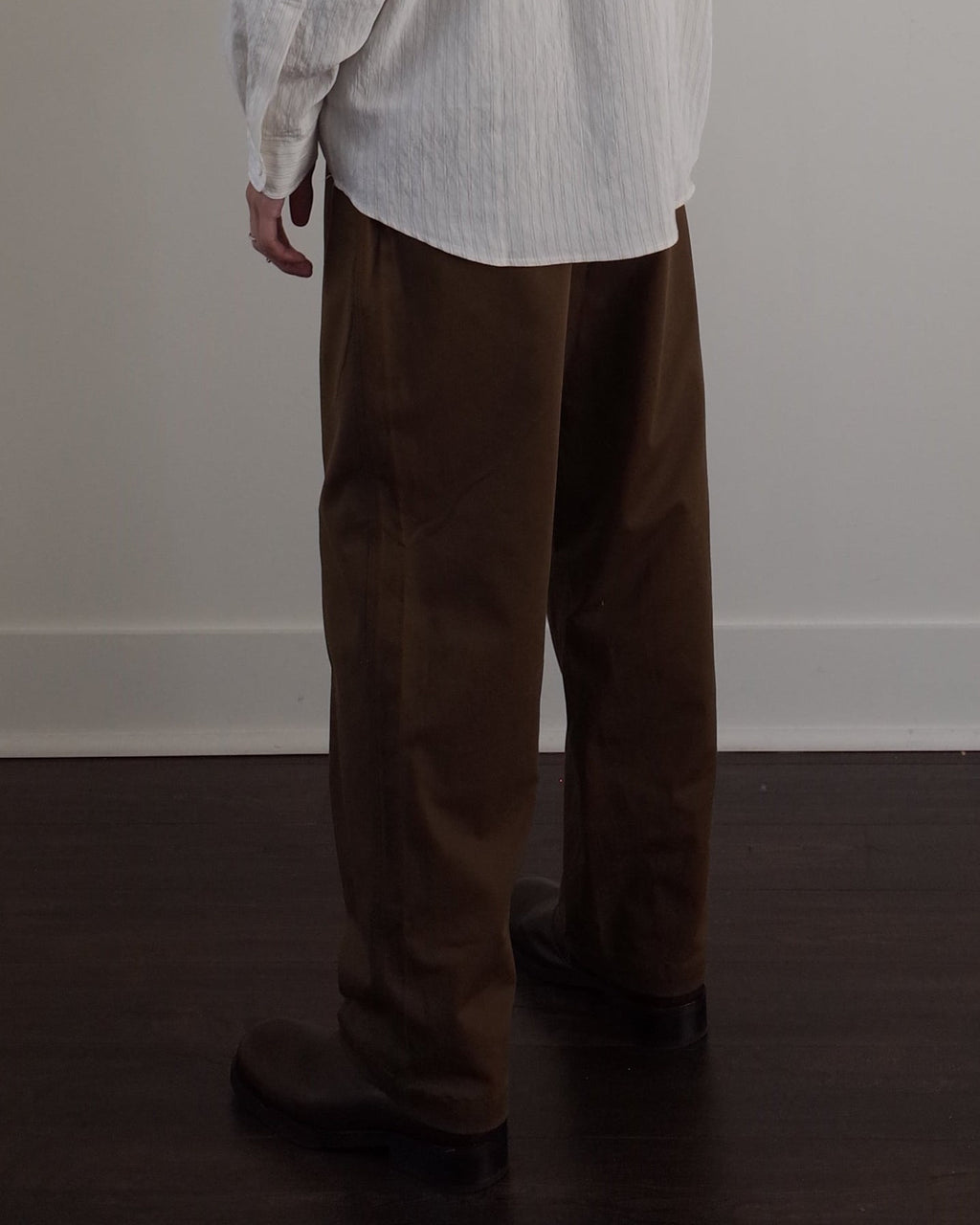 Works and Days Twill PT Pant - Dark Khaki