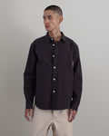 Works and Days Washed Cotton Shirt - Black