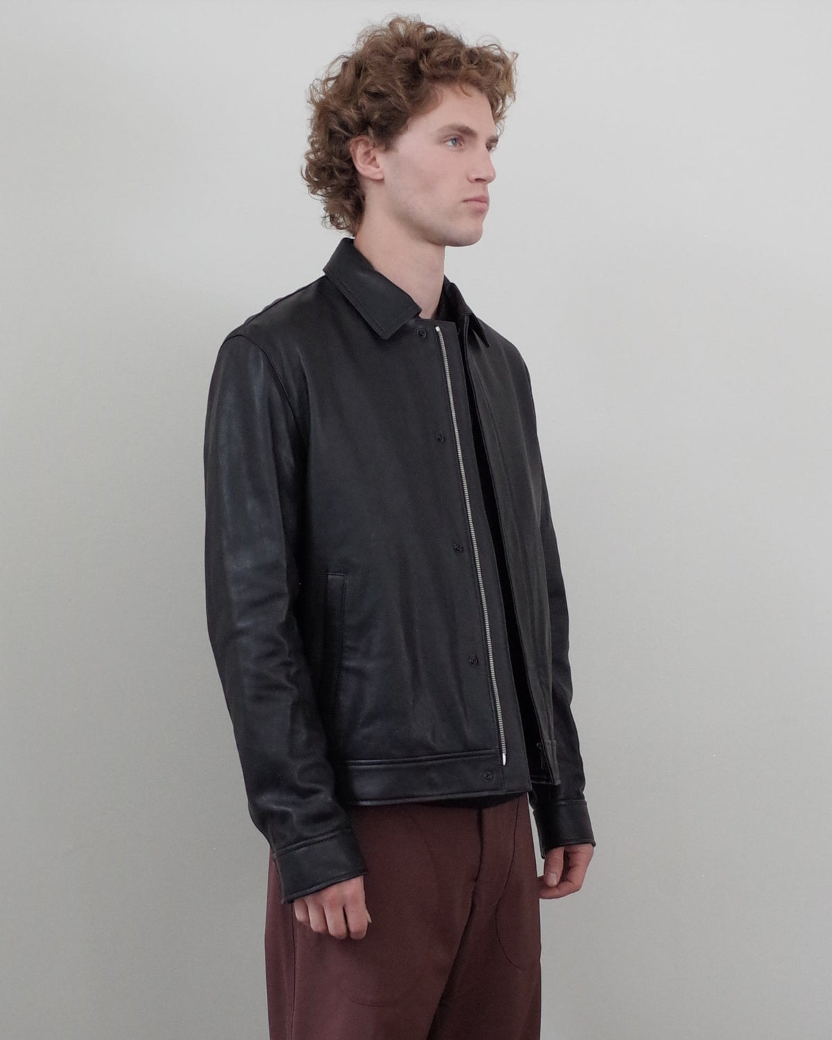 Simkhai Leather Jacket - Black