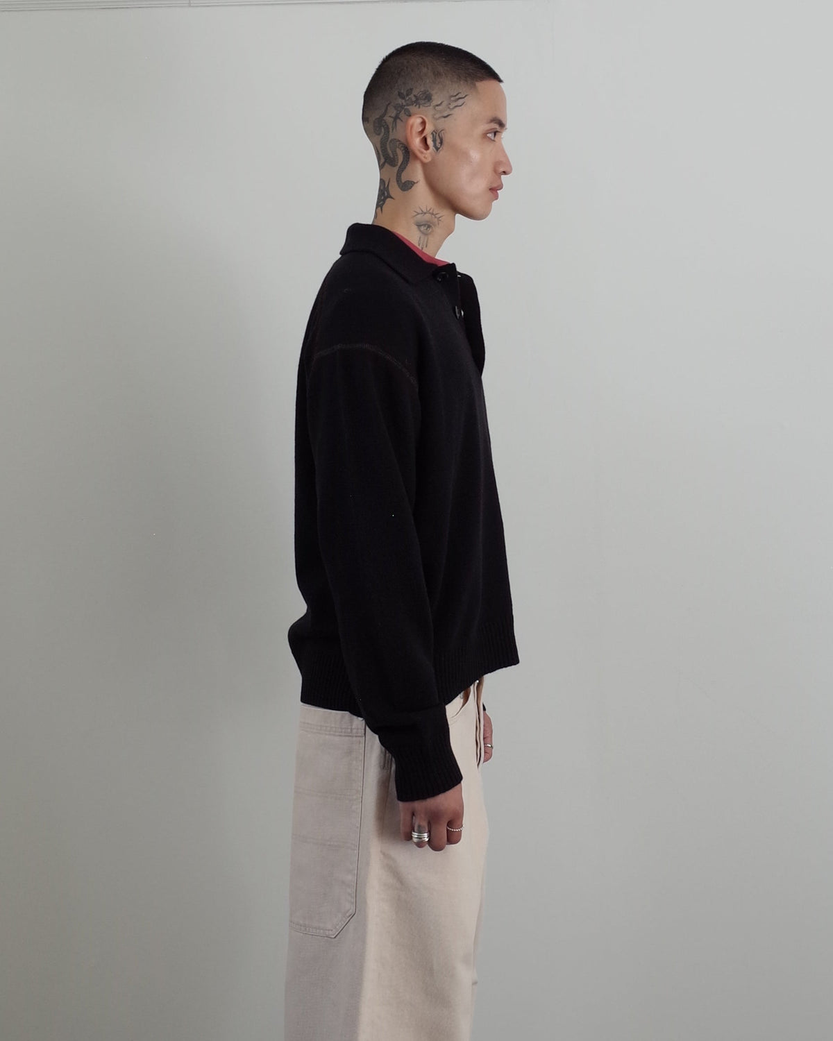 Works and Days Supergeelong Polo - Black