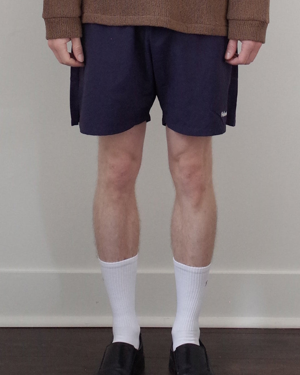 Palmes Logo Shorts - Navy