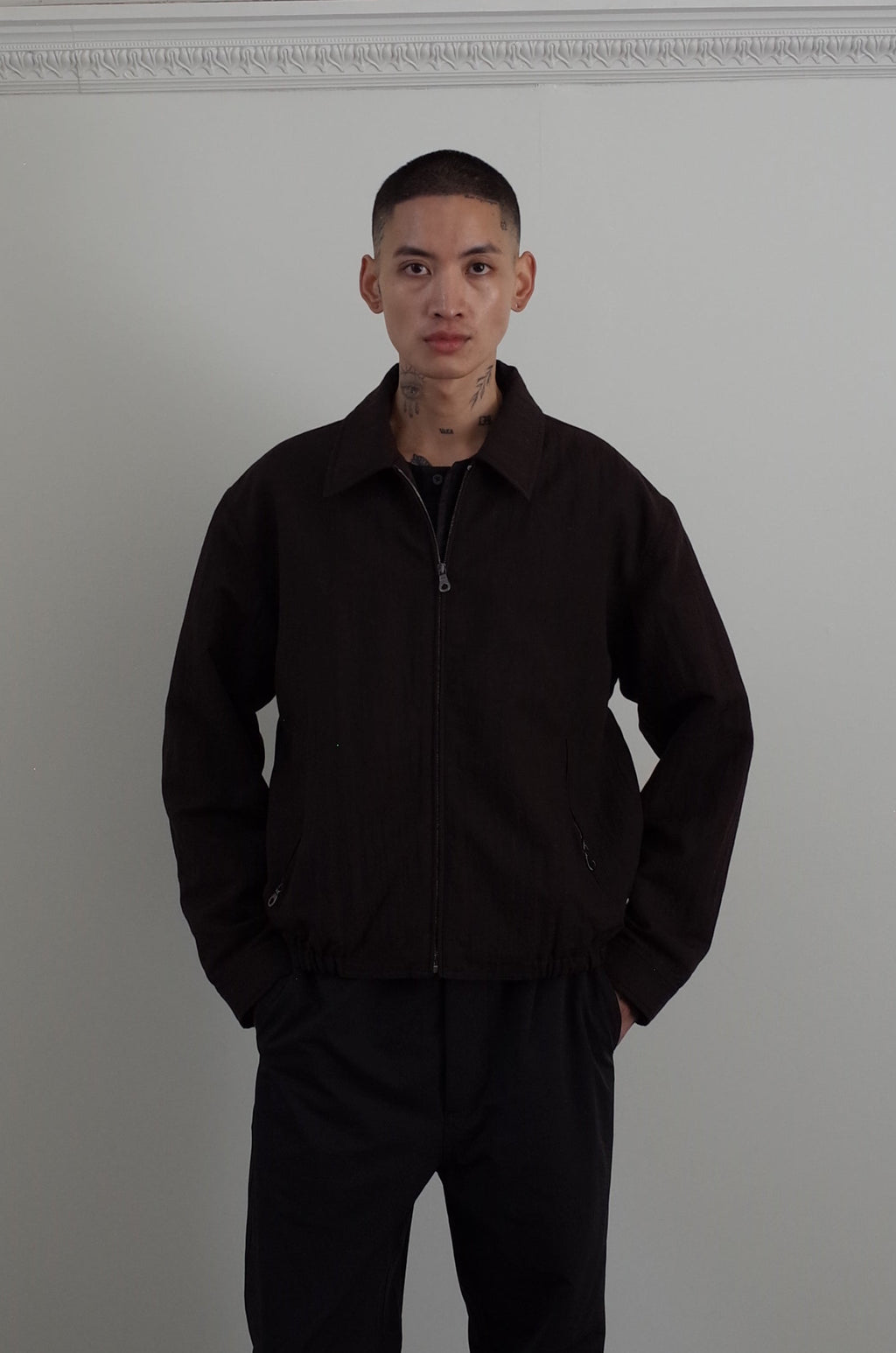 Works and Days Wool Zip Blouson