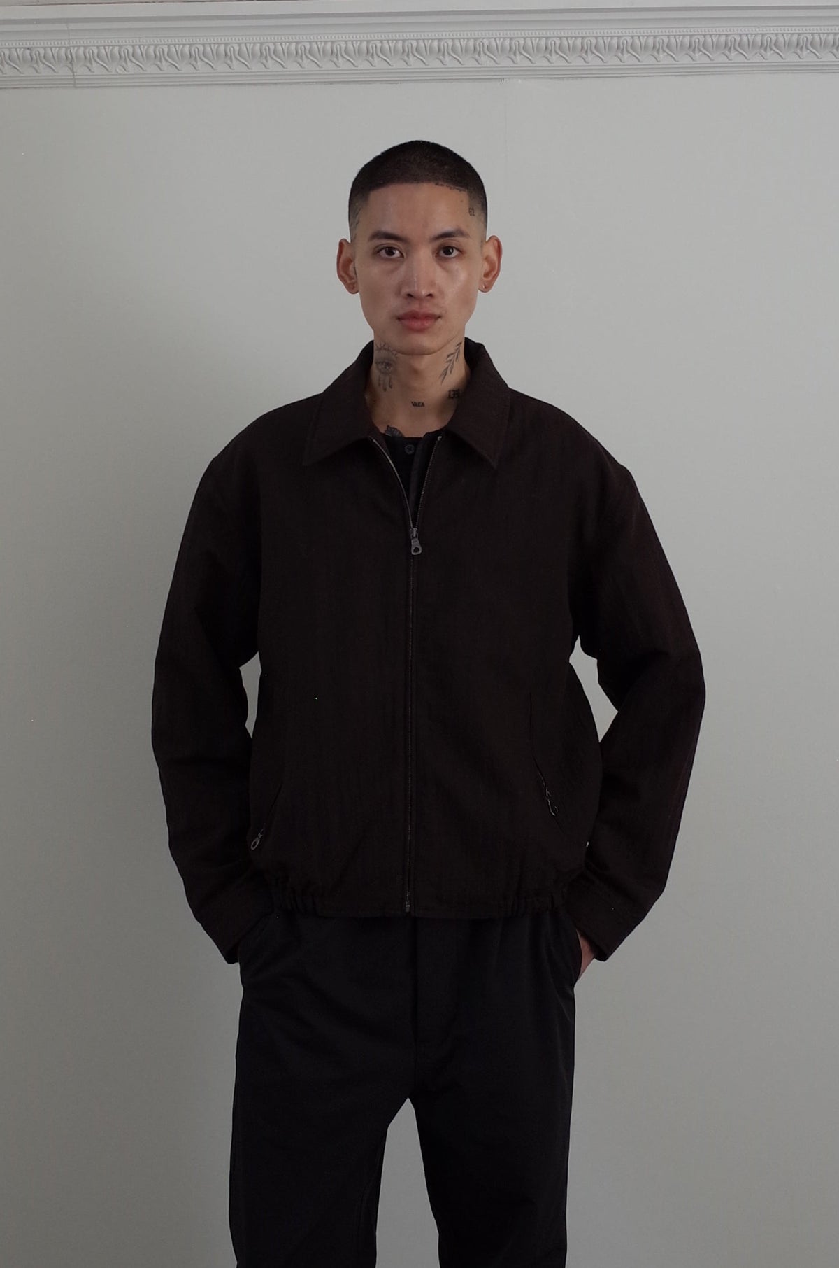 Works and Days Wool Zip Blouson