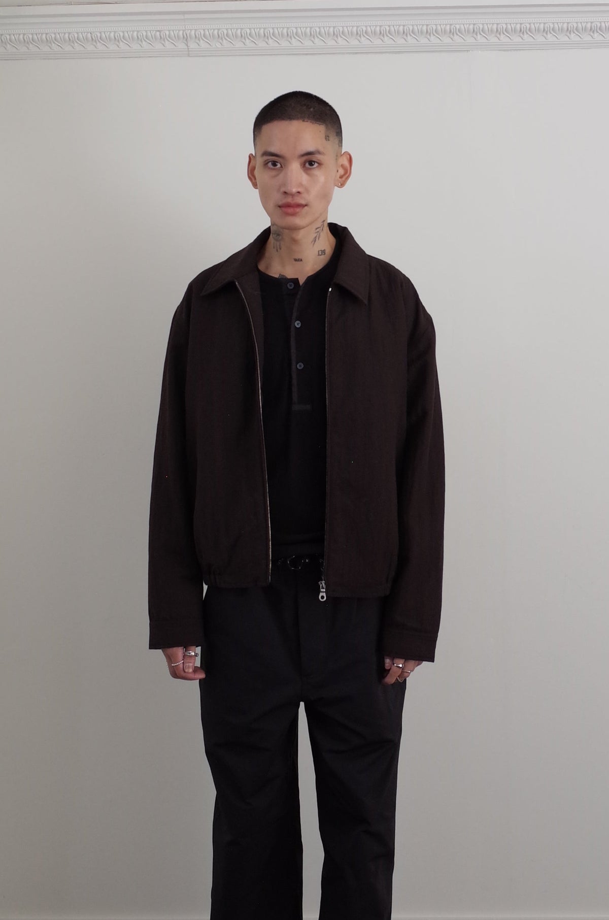 Works and Days Wool Zip Blouson
