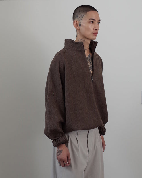 Colbo Half Zip - Brown