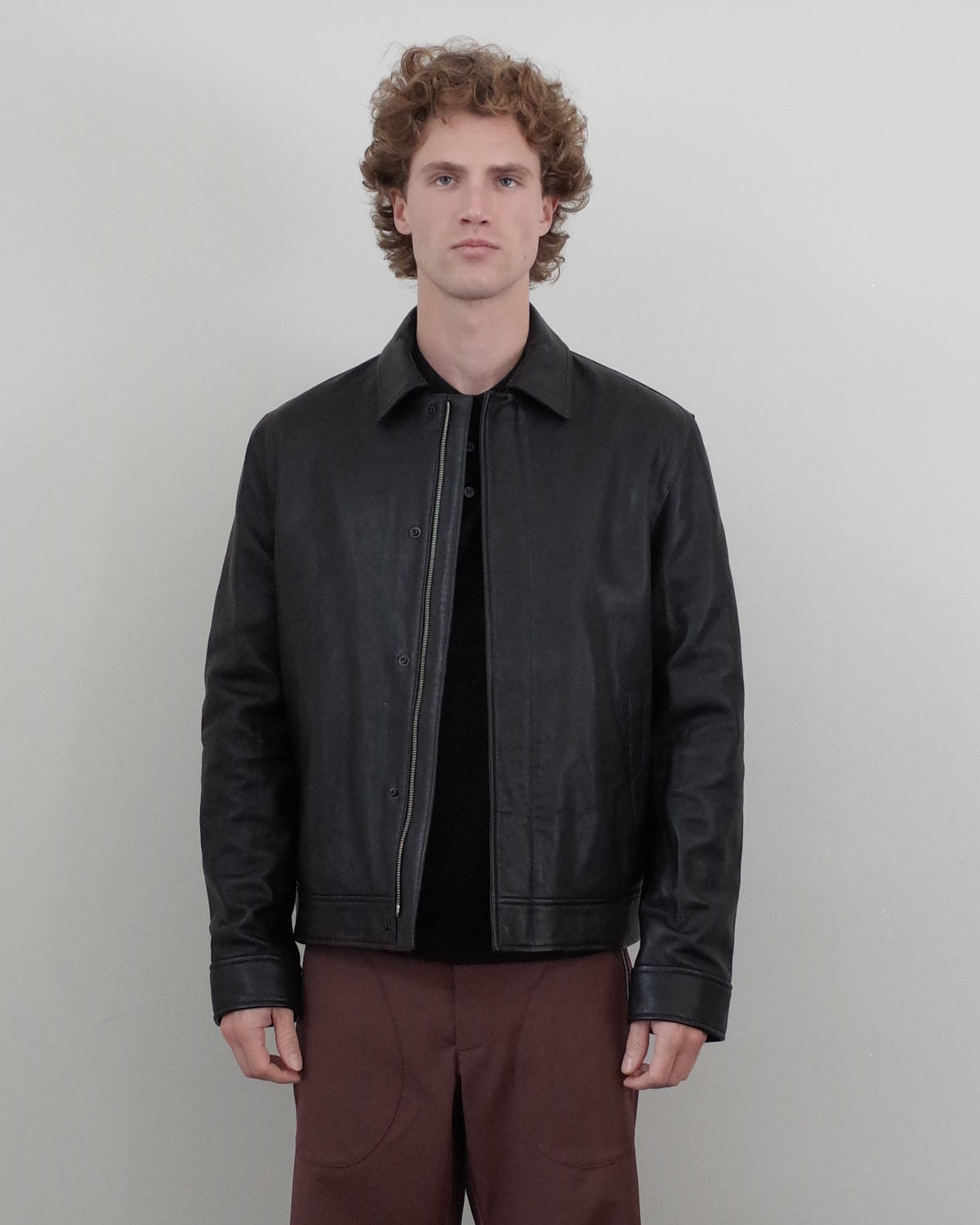 Simkhai Leather Jacket - Black