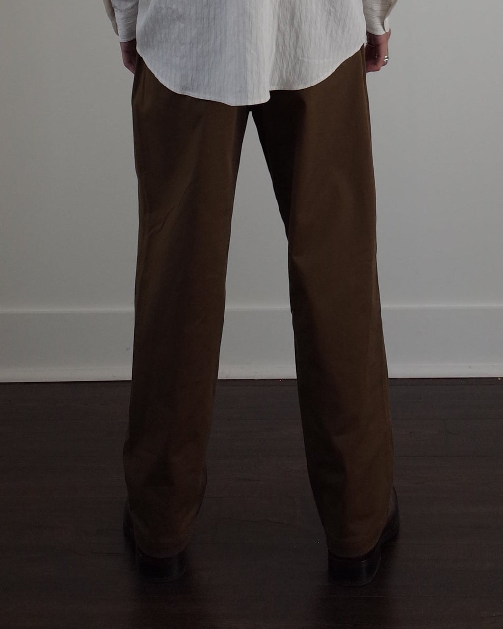 Works and Days Twill PT Pant - Dark Khaki