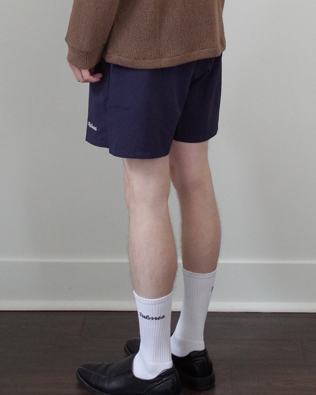 Palmes Logo Shorts - Navy