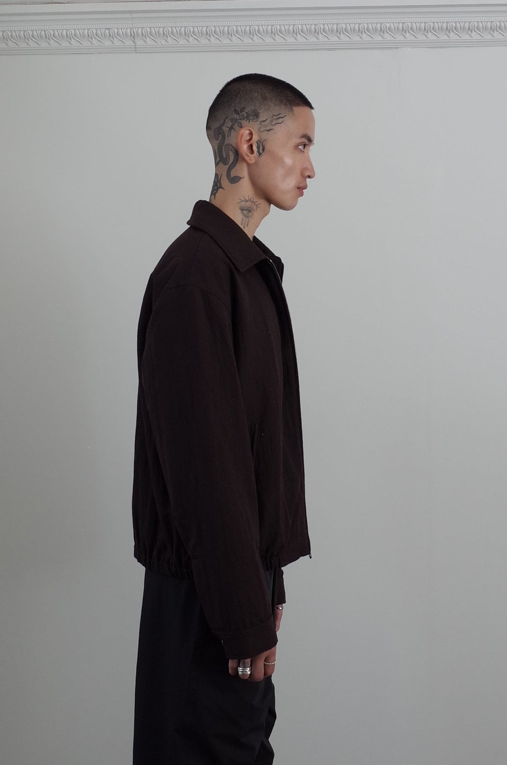 Works and Days Wool Zip Blouson