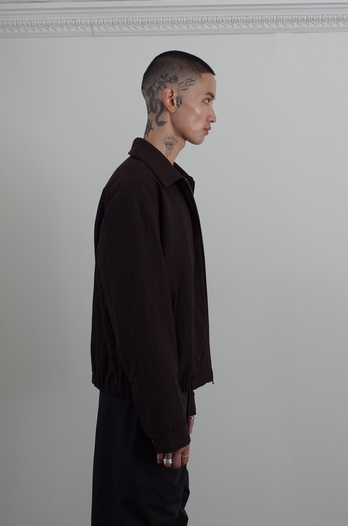 Works and Days Wool Zip Blouson
