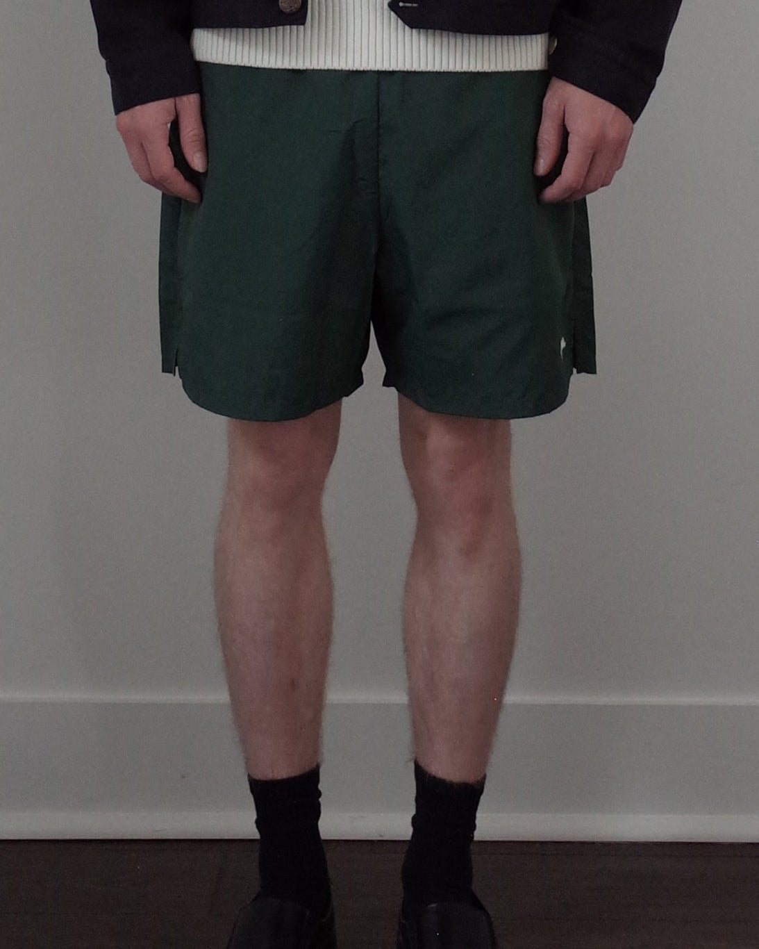 Palmes Logo Tennis Shorts - Green