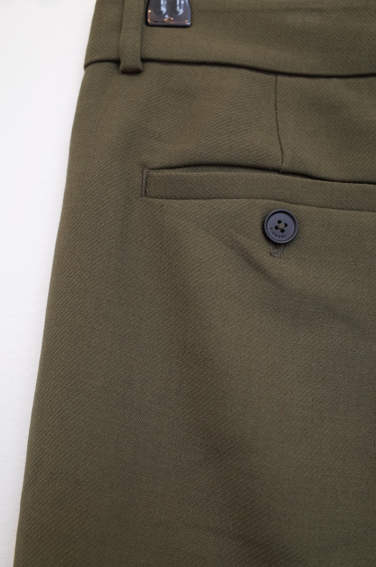 Simkhai Julian Pleated Trouser - Olive