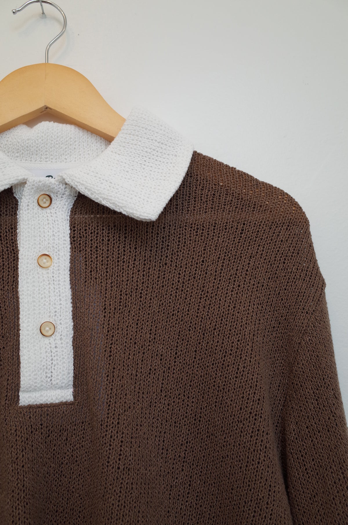 Palmes Knitted Rugby - Brown