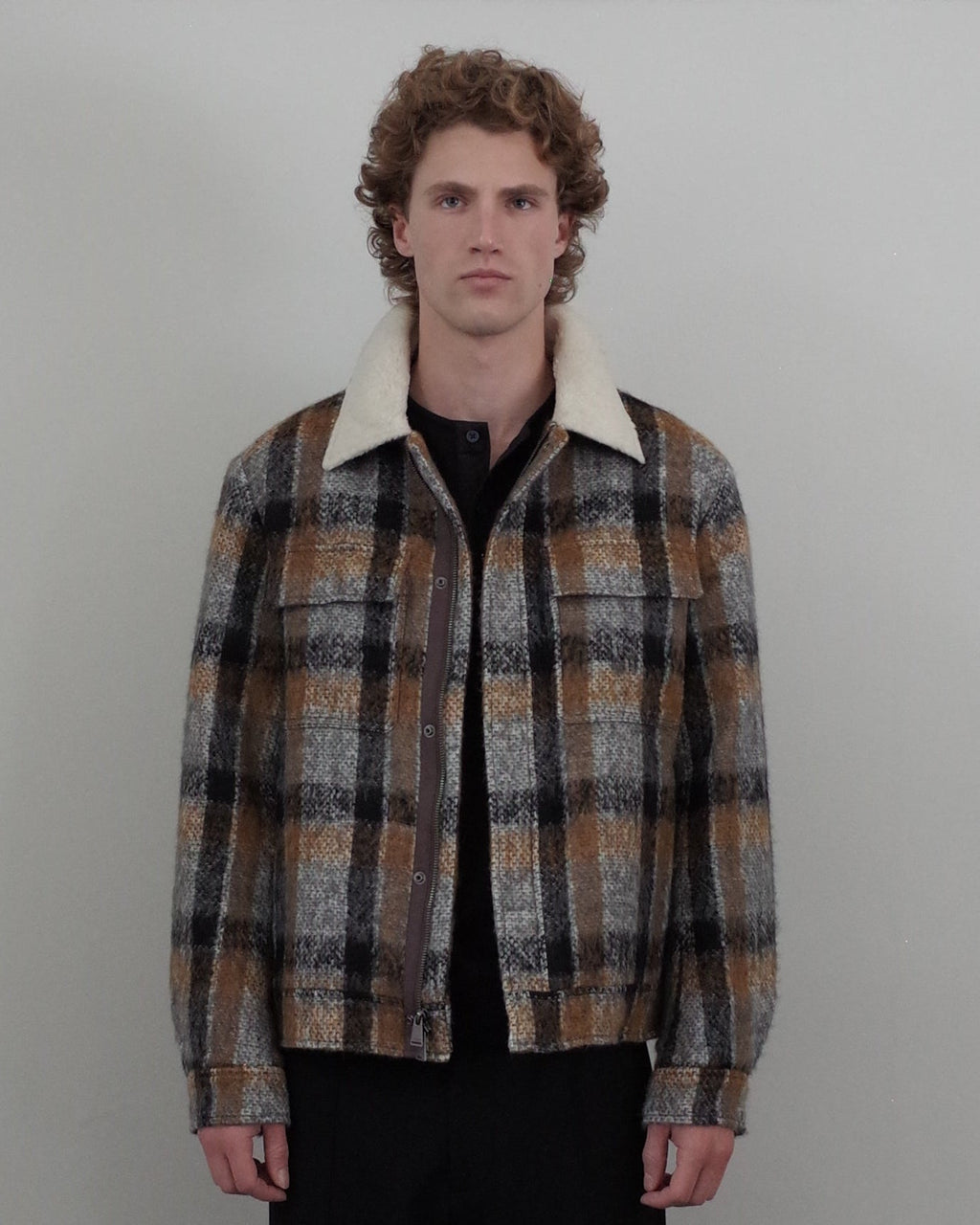 Simkhai Ford Trucker Jacket - Grey Multi