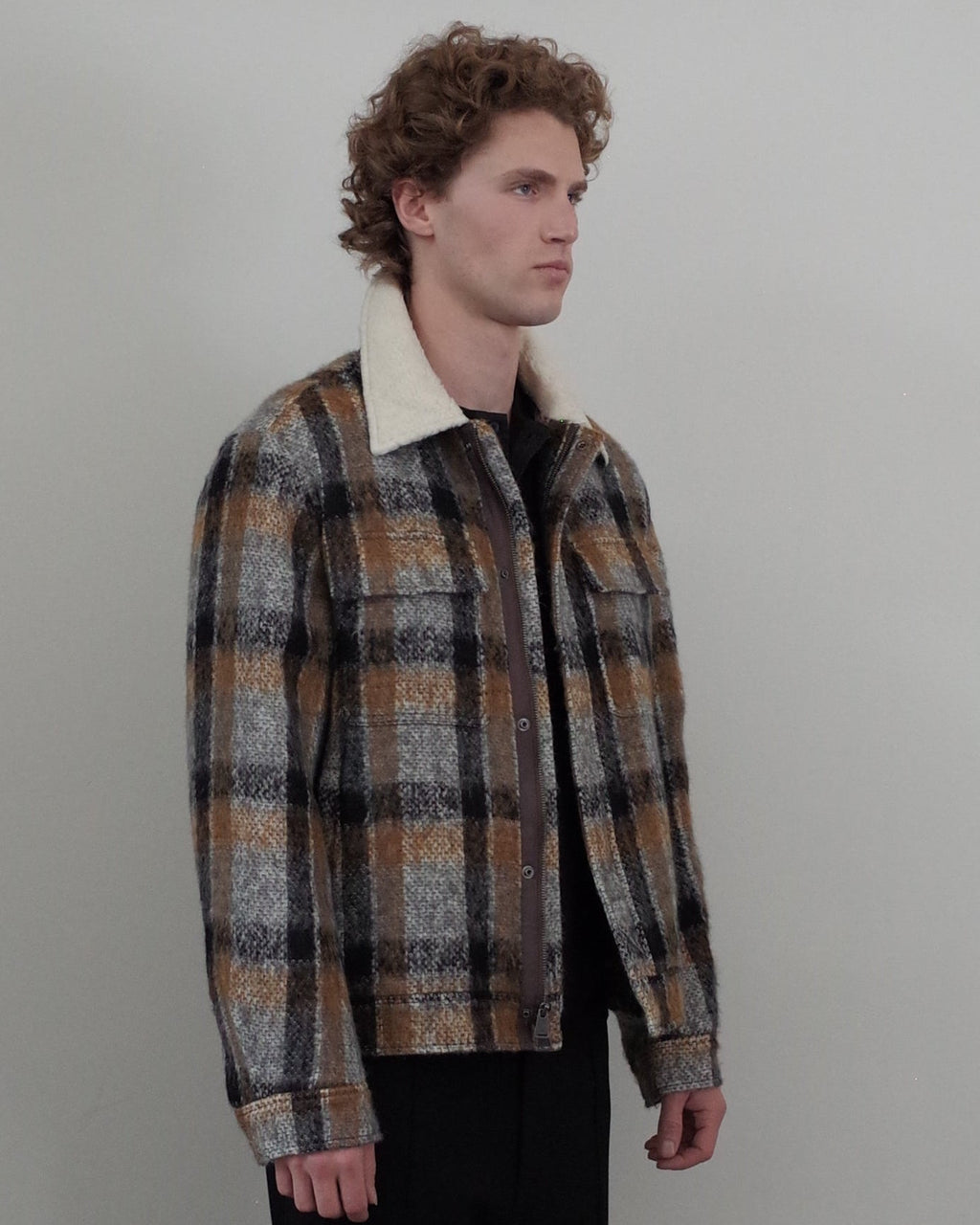 Simkhai Ford Trucker Jacket - Grey Multi