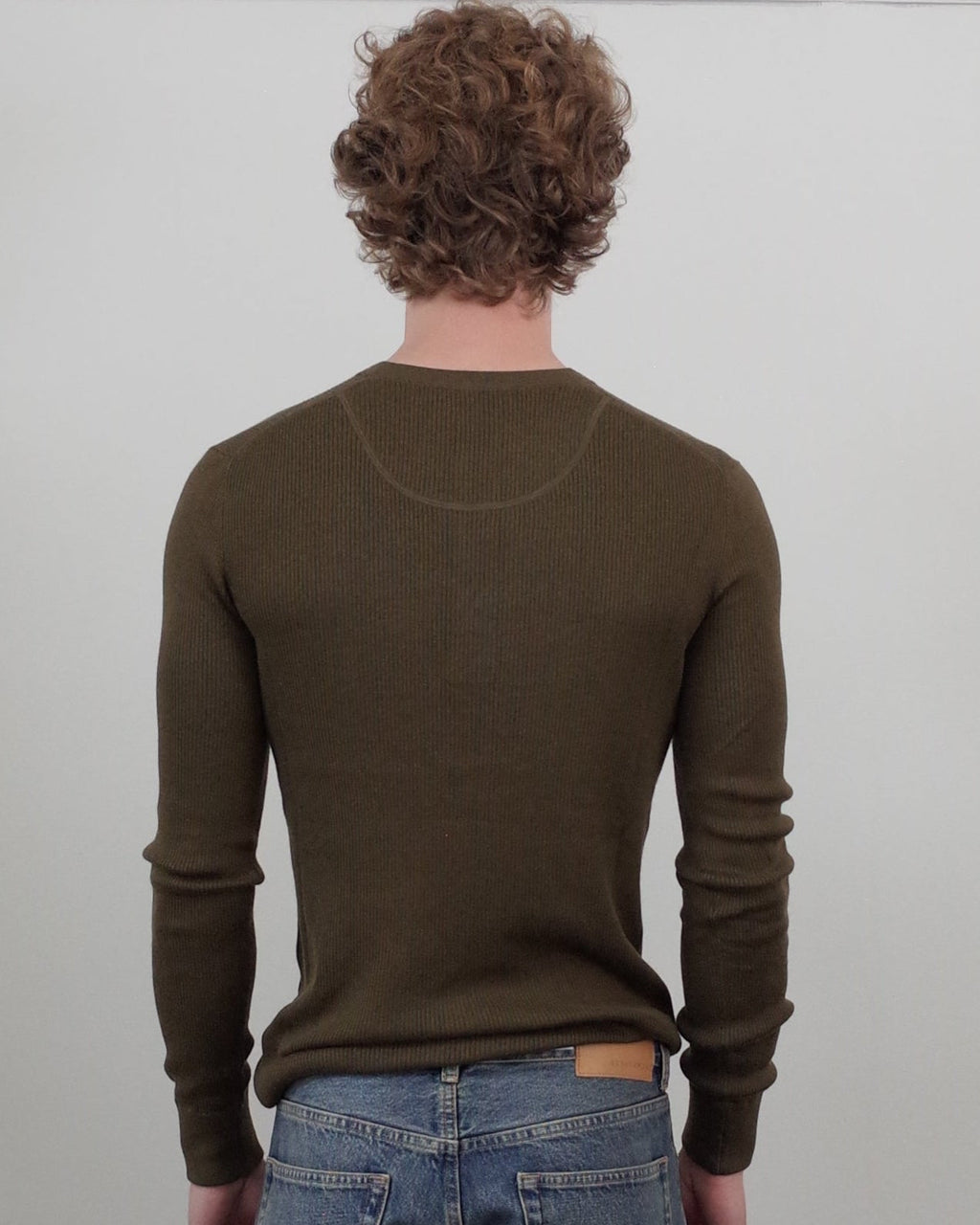Simkhai Hezekiah Classic Henley - Olive