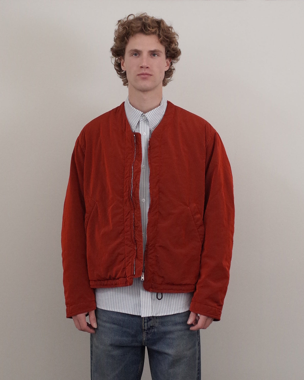 Ranra Ascender Canvas Nylon Jacket - Cherry Mahogany