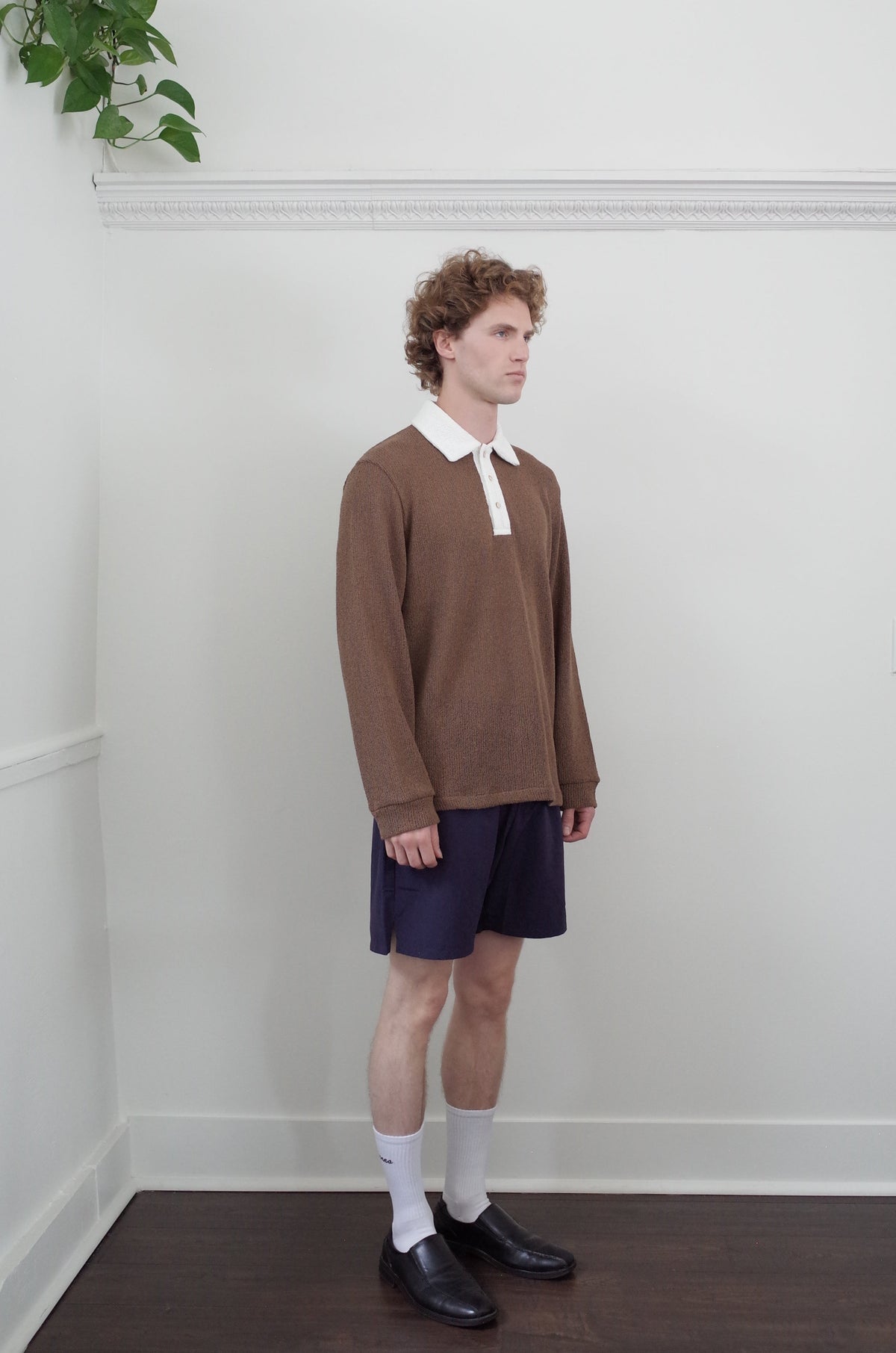 Palmes Knitted Rugby - Brown