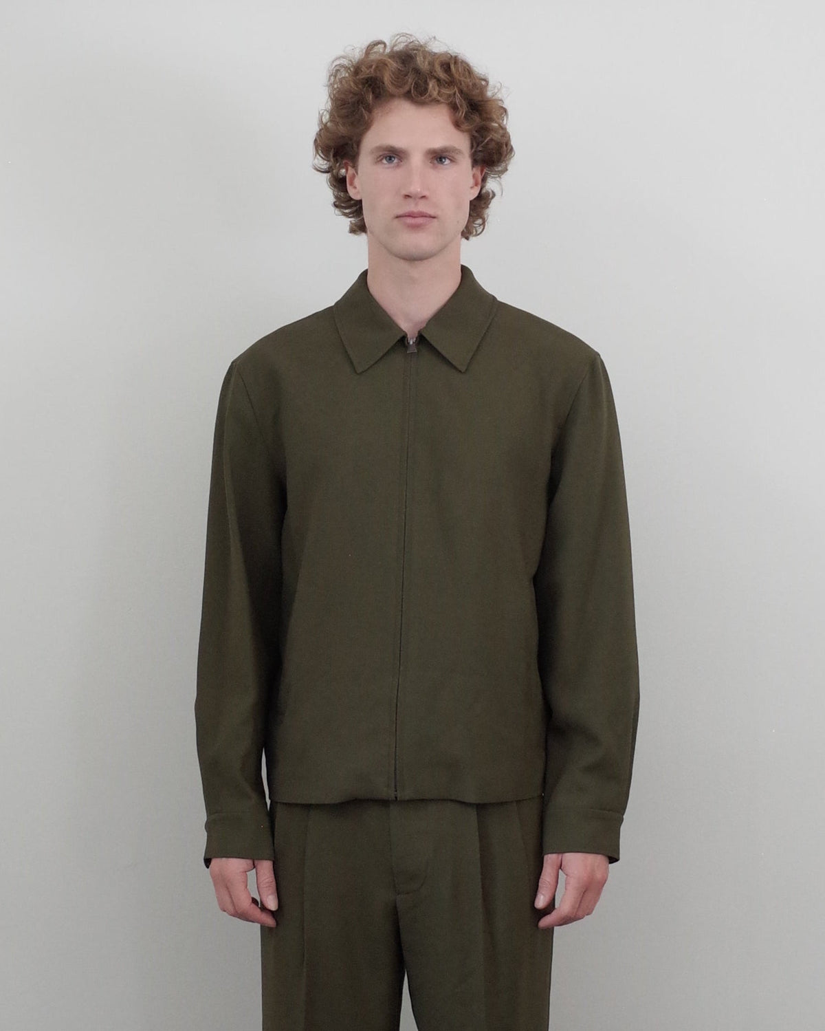 Simkhai Sidney Blouson Jacket - Olive
