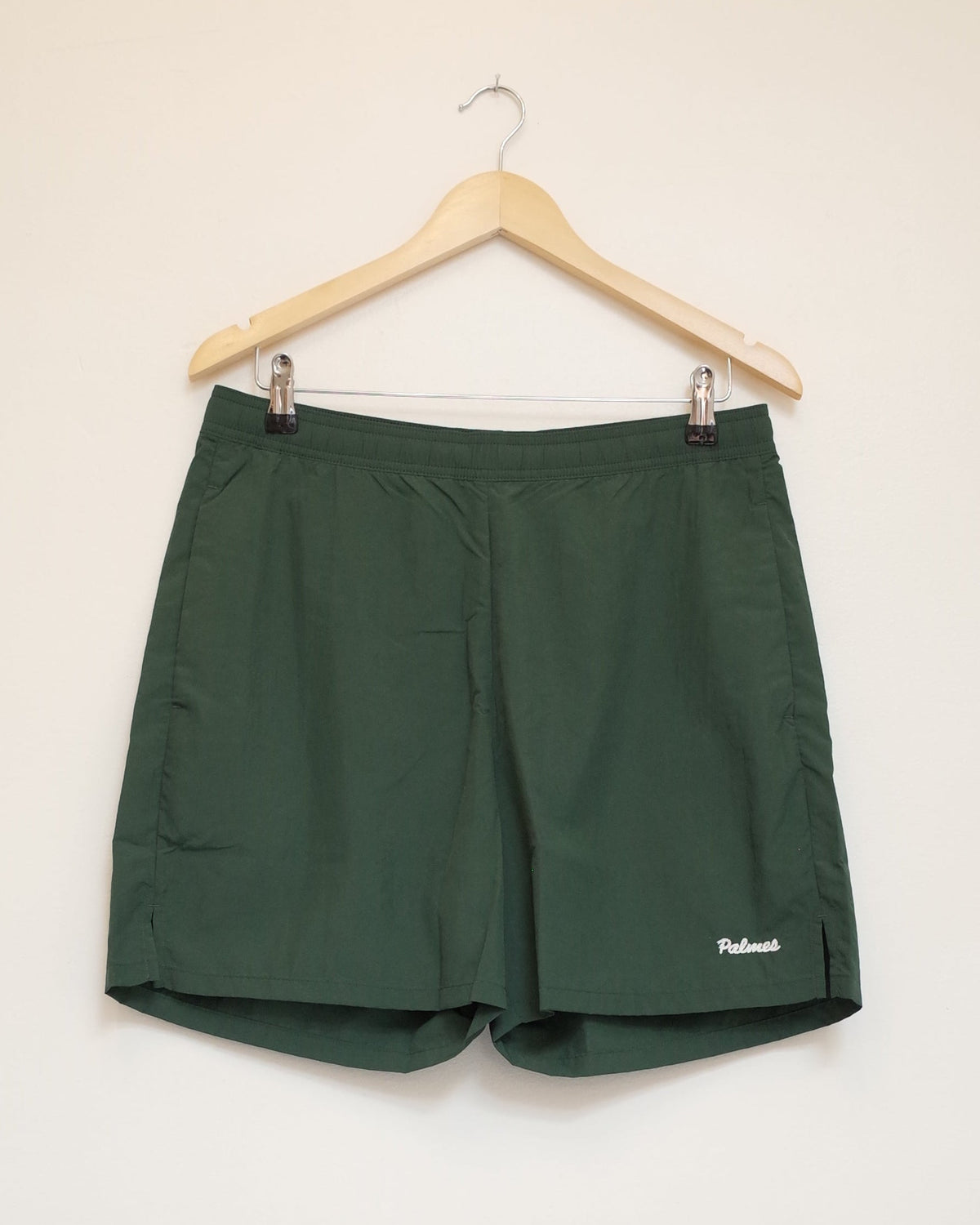 Palmes Logo Tennis Shorts - Green