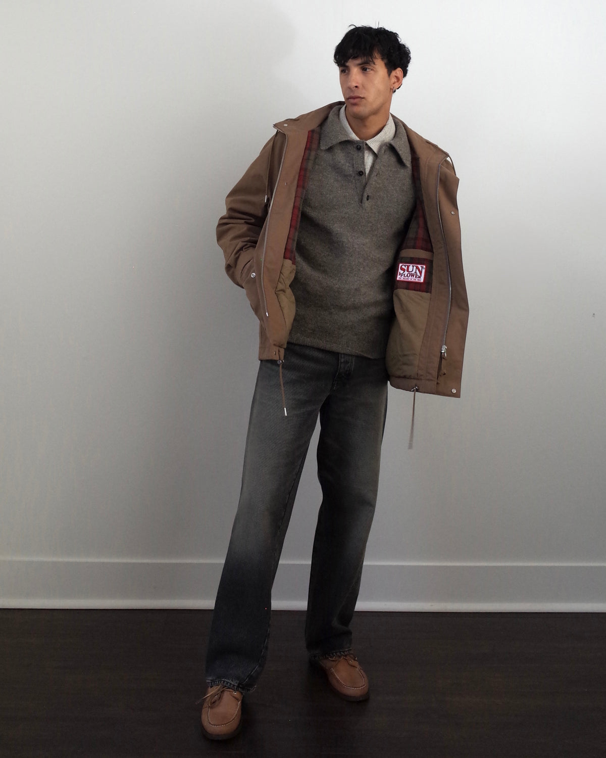 Sunflower Winter Field Jacket - Khaki