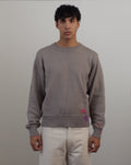 SK Manor Hill Patchwork Sweater - Grey