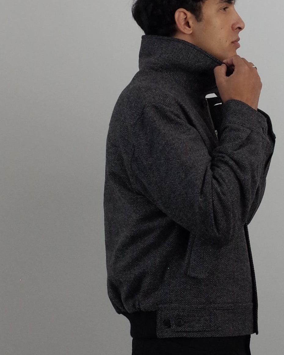 Sunflower Harrington Jacket - Anthracite